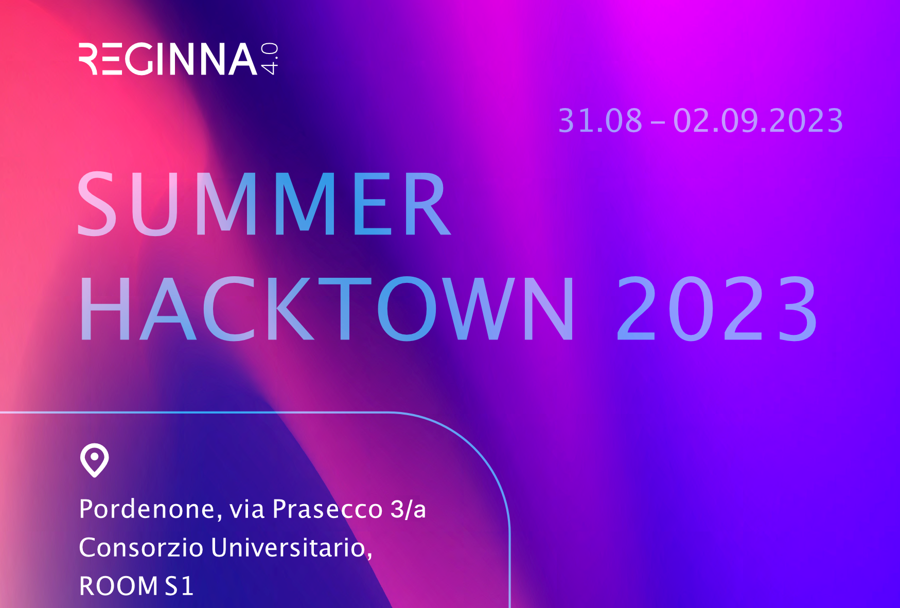 SUMMER HACKATON 2023 in Pordenone – 31.08 – 02.09